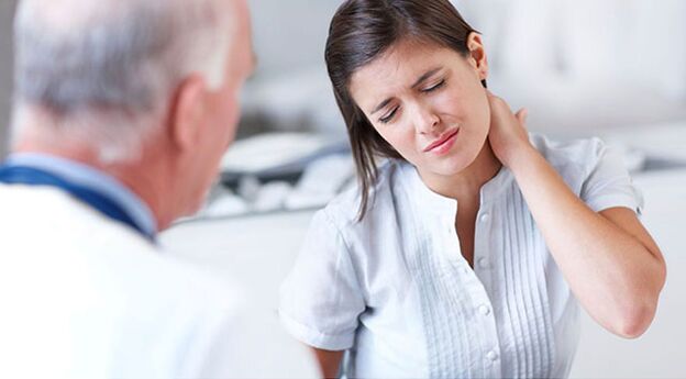 Neck pain in women with osteochondrosis